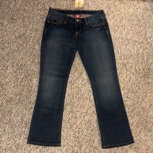 Women's Lucky Brand Lola Boot Blue Jeans